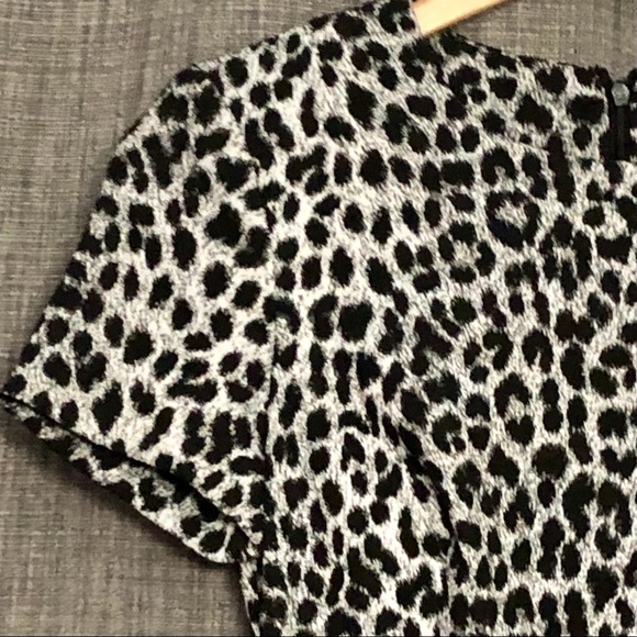 Calvin Klein Leopard Print Midi Sheath - Picture 5 of 7